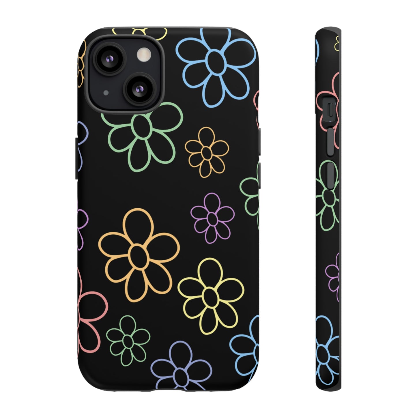 Neon Flower Tough Phone Cases