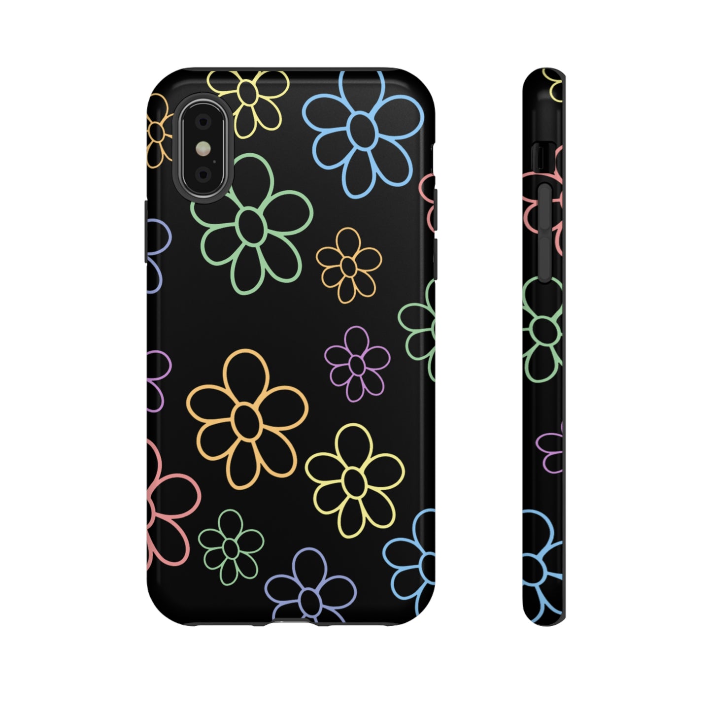 Neon Flower Tough Phone Cases