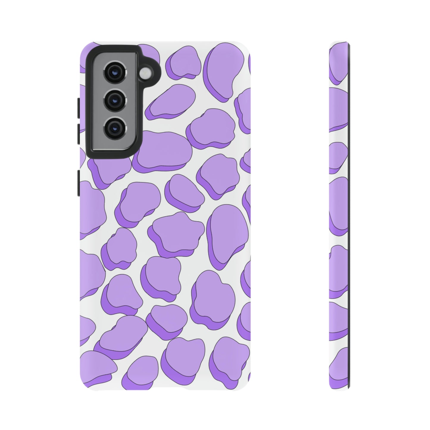 Purple Pattern Tough Phone Cases